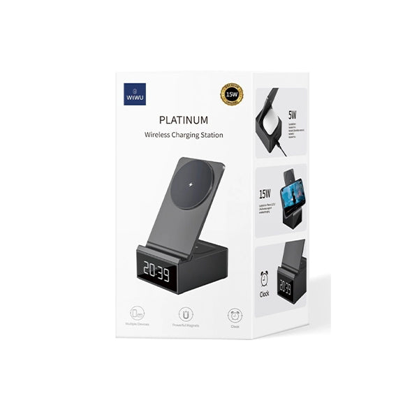 WiWU Wi-W011 Platinum Wireless Charging Station WiWU Wi-W011 Platinum Wireless Charging Station
